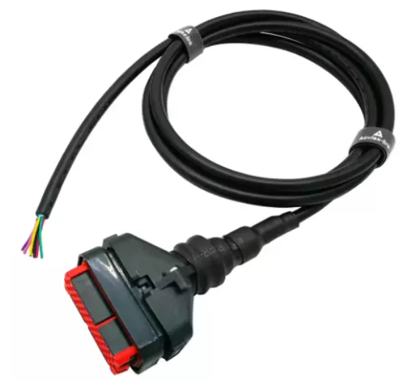 Custom ECU Car Wire Harness 776164-1 35P Connector Rectangular Car ECU ...